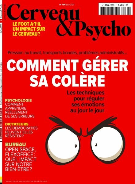 Cerveau & Psycho – Juin 2024 Cover