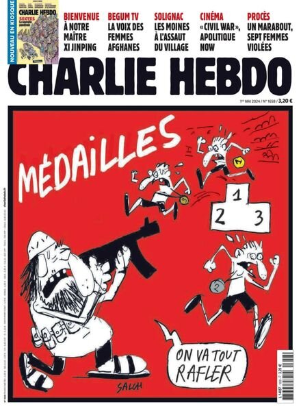 Charlie Hebdo – 1er Mai 2024 Cover