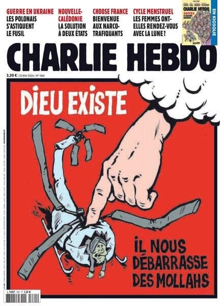 Charlie Hebdo – 22 Mai 2024 Cover