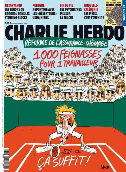 Charlie Hebdo – 29 Mai 2024 Cover