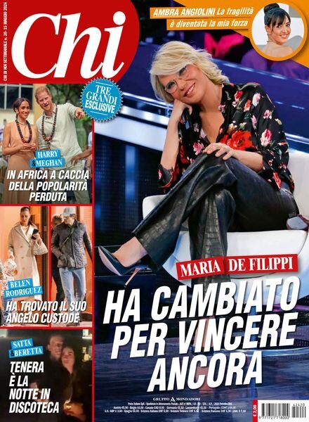 Chi – 15 Maggio 2024 Cover