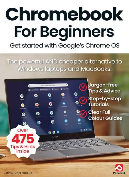 Chromebook For Beginners – April 2024 Cover