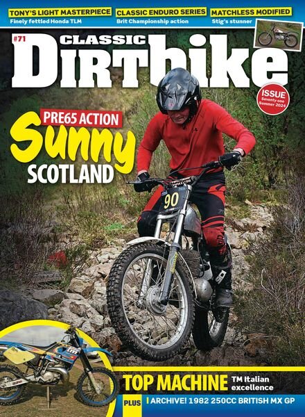 Classic Dirt Bike – Issue 71 – Summer 2024 Cover