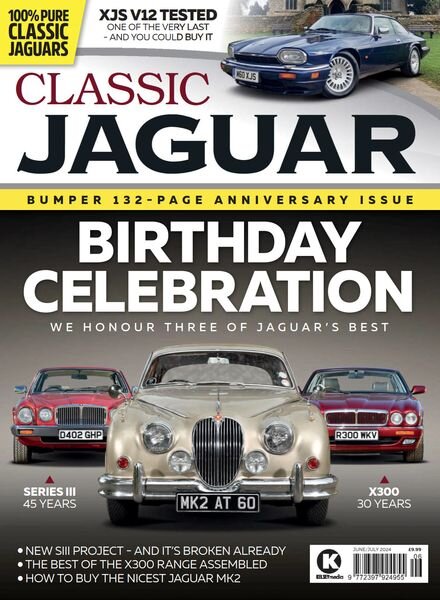 Classic Jaguar – June-July 2024 Cover