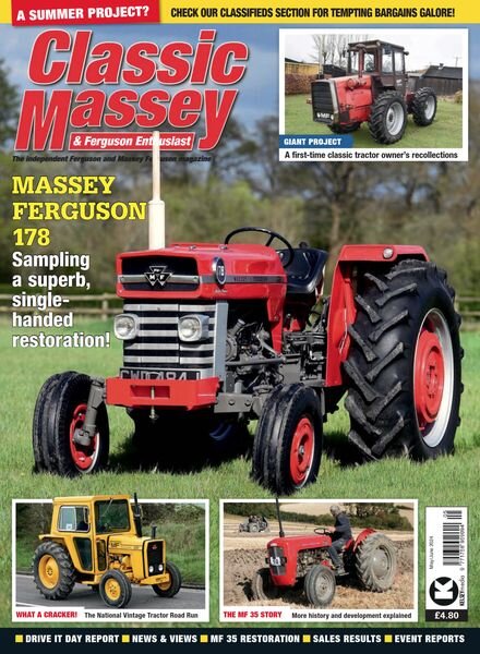 Classic Massey & Ferguson Enthusiast – May-June 2024 Cover