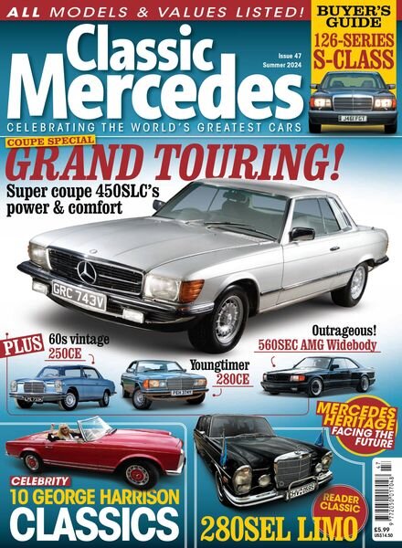 Classic Mercedes – Issue 47 – Summer 2024 Cover