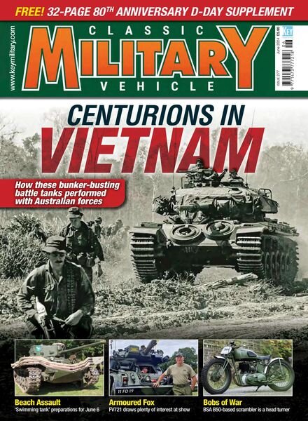 Classic Military Vehicle – June 2024 Cover