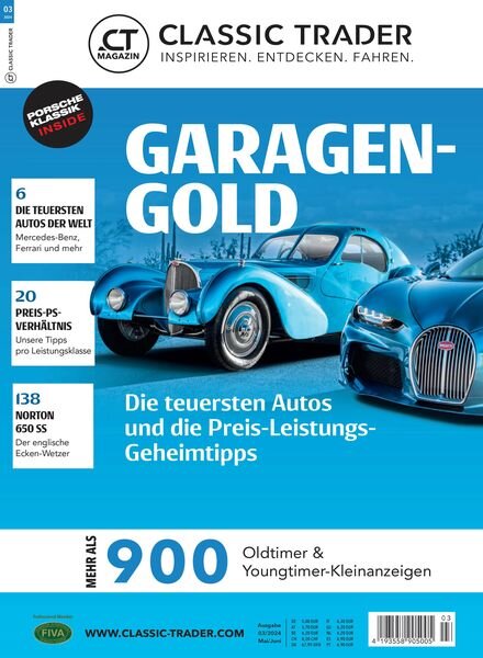 Classic Trader – Mai-Juni 2024 Cover