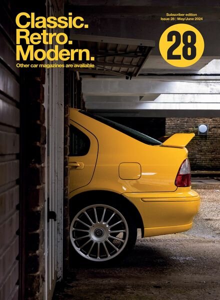 ClassicRetroModern – Issue 28 – May-June 2024 Cover