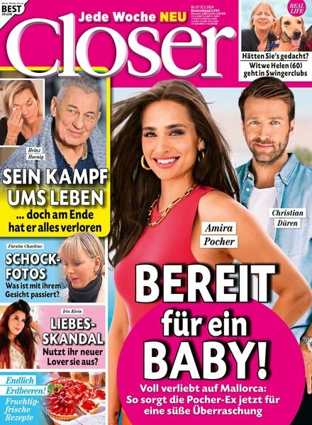 Closer Germany – 15 Mai 2024 Cover