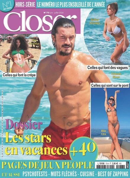 Closer – Hors-Serie Jeux – Juin-Juillet 2024 Cover