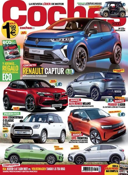 Coches 2000 – Mayo 2024 Cover