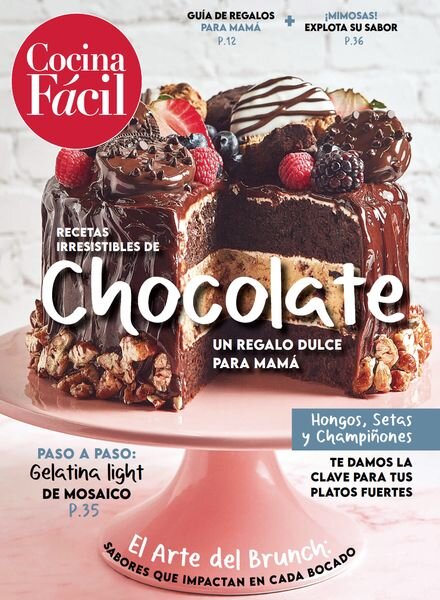 Cocina Facil Mexico – Mayo 2024 Cover