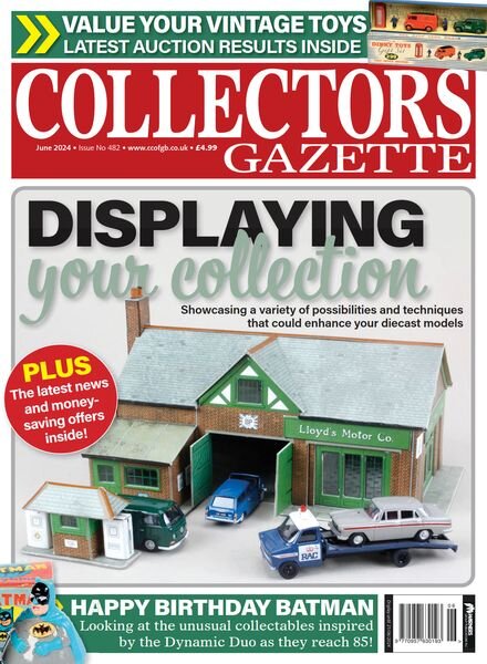 Collectors Gazette – Issue 482 – June 2024 Cover