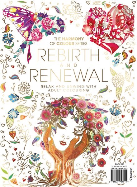 Colouring Book – Rebirth and Renewal 2024 Cover