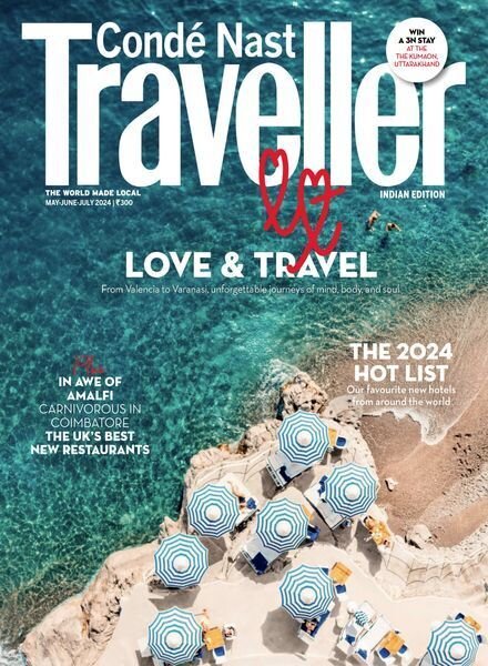 Conde Nast Traveller India – May-June-July 2024 Cover