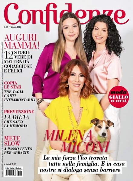 Confidenze – 7 Maggio 2024 Cover