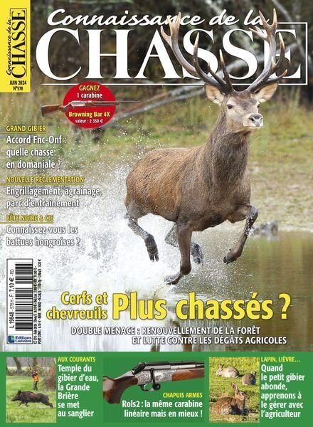 Connaissance de la Chasse – Juin 2024 Cover