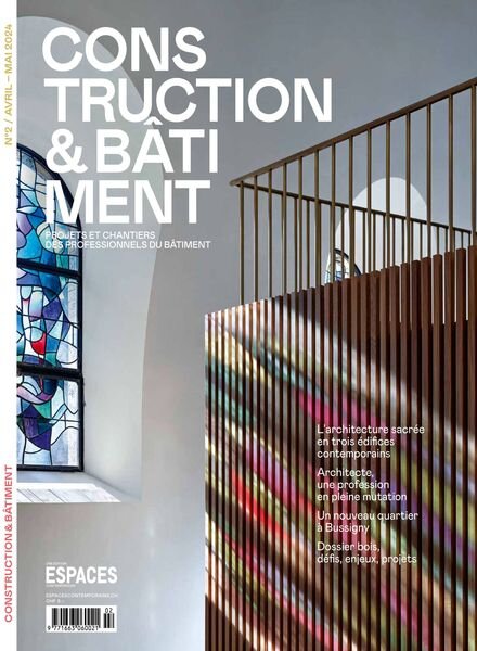 Construction & Batiment – Avril-Mai 2024 Cover