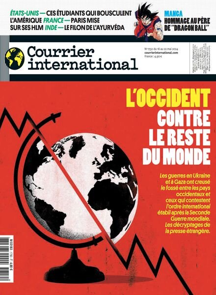 Courrier International – 16 Mai 2024 Cover