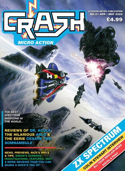 Crash Micro Action – Issue 21 – April-May 2024 Cover