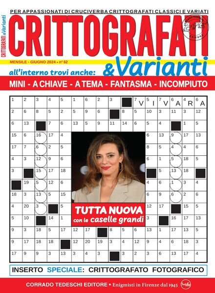 Crittografati & Varianti – Giugno 2024 Cover