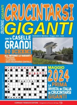 Crucintarsi Giganti – Maggi 2024