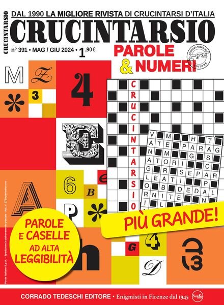 Crucintarsio – Maggio-Giugno 2024 Cover