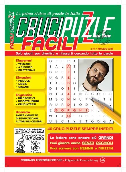 Crucipuzzle – 3 Maggio 2024 Cover