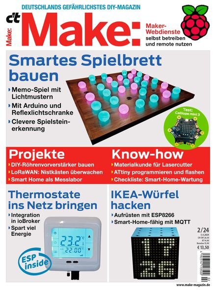c’t Make Magazin – Nr 02 2024 Cover