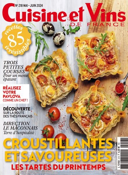 Cuisine et Vins de France – Mai-Juin 2024 Cover