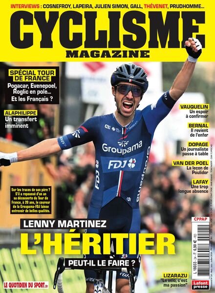 Cyclisme Magazine – Mai-Juin-Juillet 2024 Cover