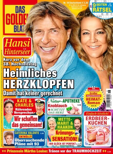 Das Goldene Blatt – 27 April 2024 Cover