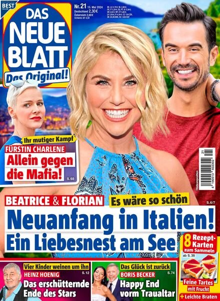 Das Neue Blatt – 15 Mai 2024 Cover