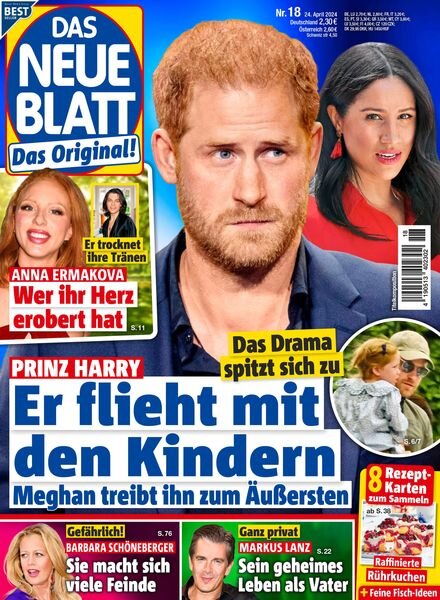 Das Neue Blatt – 24 April 2024 Cover