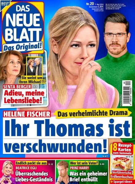 Das Neue Blatt – 7 Mai 2024 Cover