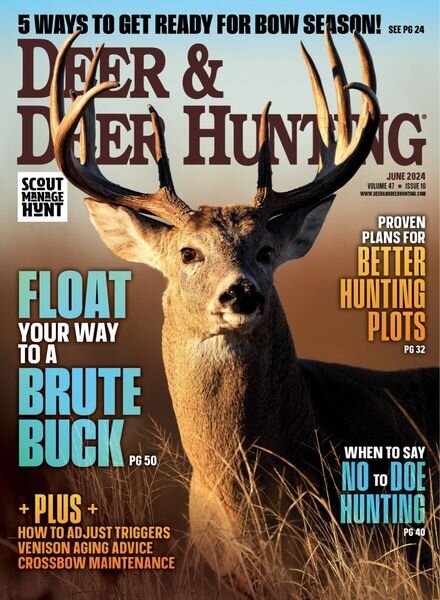 Deer & Deer Hunting – June 2024 Cover