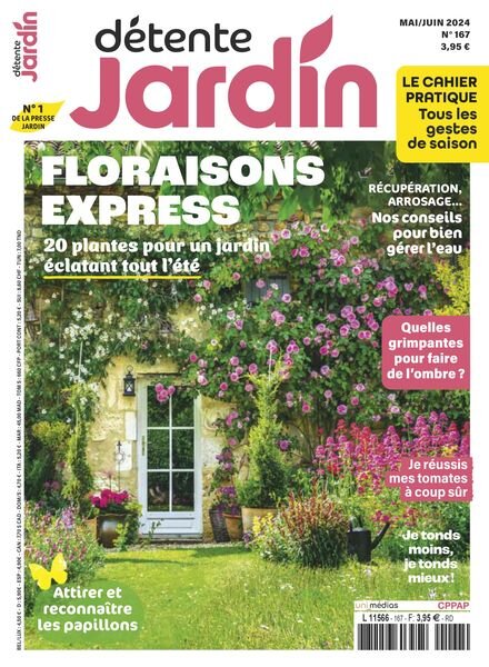 Detente Jardin – Mai-Juin 2024 Cover