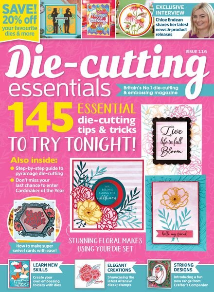 Die-cutting Essentials – Issue 116 2024 Cover