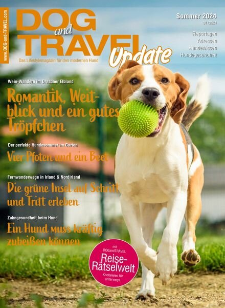 DOGandTRAVEL – Sommer 2024 Cover