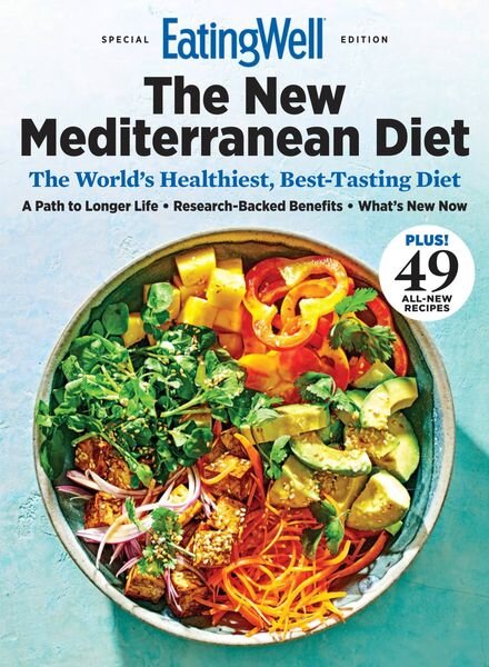 EatingWell – The New Mediterranean Diet 2024 Cover