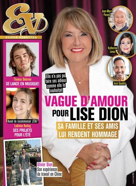 echos Vedettes – 11 Mai 2024 Cover