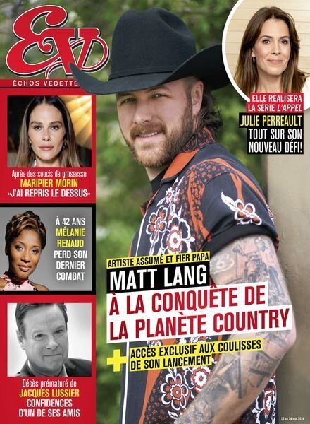 echos Vedettes – 18 Mai 2024 Cover