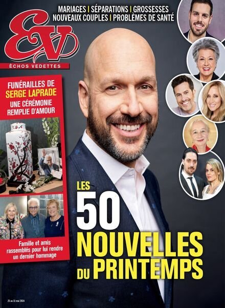 echos Vedettes – 25 Mai 2024 Cover