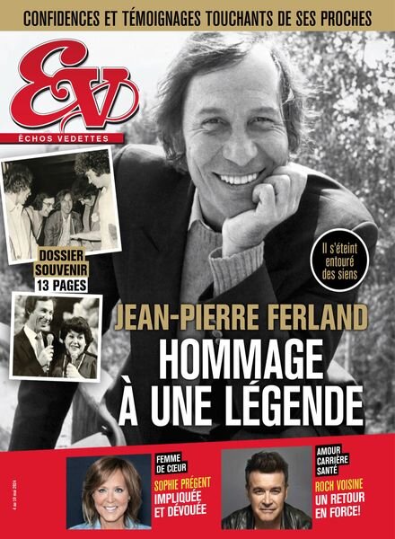 echos Vedettes – 4 Mai 2024 Cover