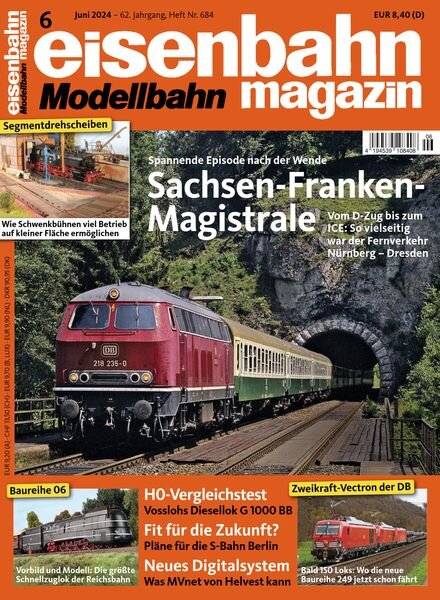 Eisenbahn Magazin – Juni 2024 Cover