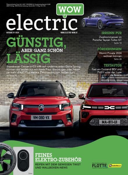 electric WOW – Nr 1 2024 Cover