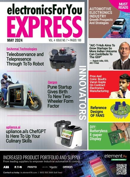 Electronics For You Express – May 2024 Cover