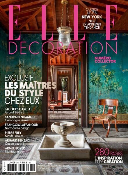 Elle Decoration France – Juin 2024 Cover