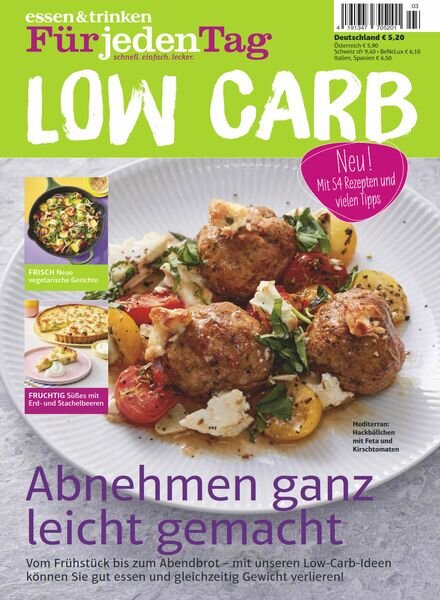 Essen & Trinken Fur jeden Tag – Nr 3 2024 Cover